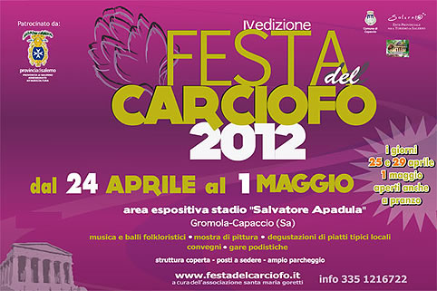 festa del carciofo di paestum